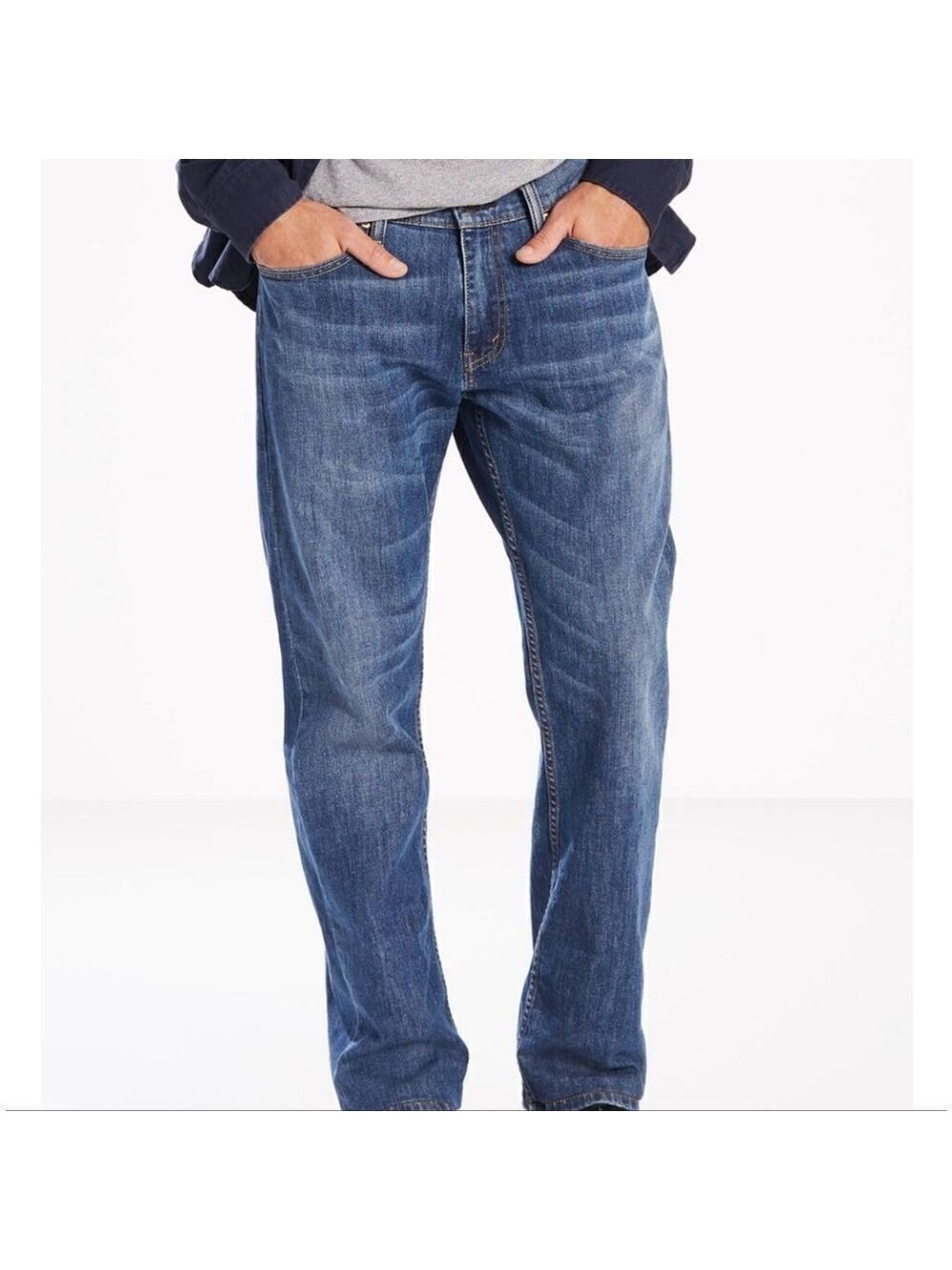 769 NWT Levi's Men's 559 Relaxed Straight Stretch Low Rise Relaxed Fit Straight - Picture 1 of 5